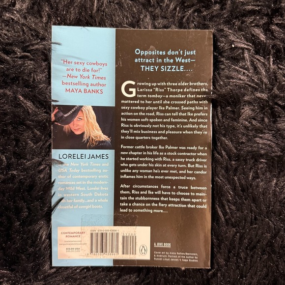 Racked And Stacked Lorelei James Contemporary Romance Cowboy Novel Paperback - Picture 6 of 6